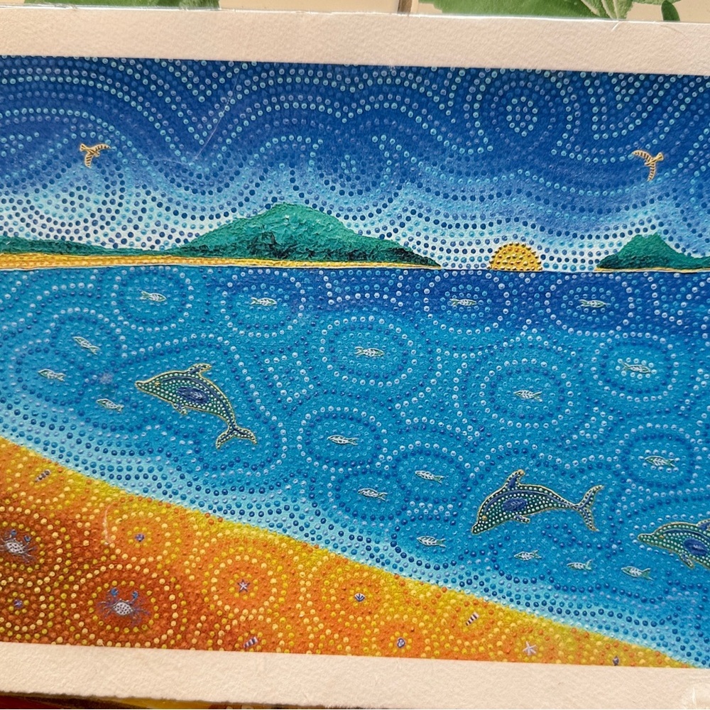 Australian art print ocean